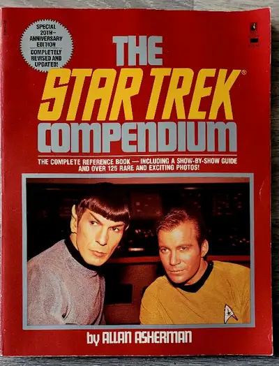 The Star Trek Compendium . cash only no deliveries