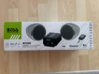 Speakers Bluetooth Boss MC520B pour moto