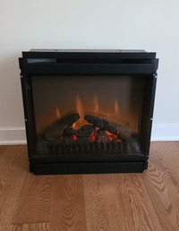ElectraLog Electric Fireplace Insert With Remote