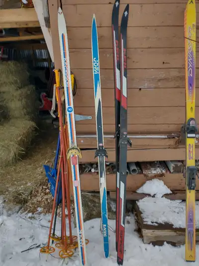 3 paires de ski, View more