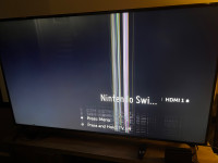 75” LG 4K TV - Cracked