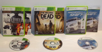 Xbox 360 AAA Games: Battlefield 2, Dragon Age, Crysis 2, NFS