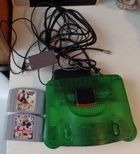 Nintendo 64 Jungle Green System -RARE color