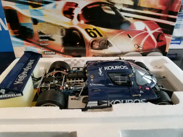 1:18 Diecast Exoto 1987 Sauber-Mercedes C9 Kouros | Arts