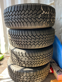 Winter tires on bmw rims P235/55R17 Oshawa / Durham Region Toronto (GTA) Preview
