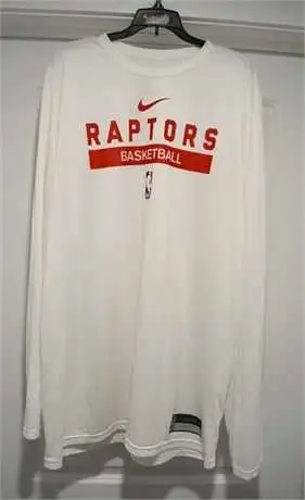 Nike Toronto Raptors Basketball L/S Shirt Tall XL, View more