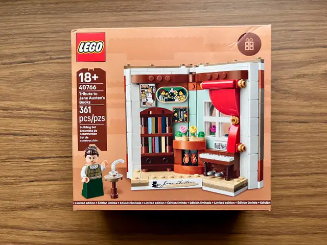 LEGO 40766 "Tribute to Jane Austen's Books"63804702460163120