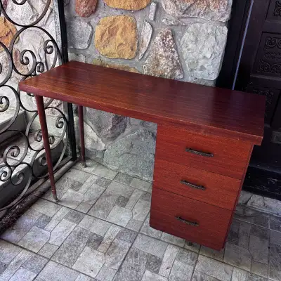 Vintage Teak Desk, View more