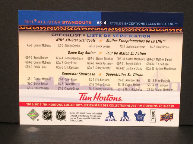 Upper Deck Hockey Cards Auston Matthews Mitch Marner Toronto Lot in Arts & Collectibles in Ottawa - Image 4