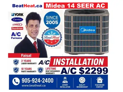 High efficiency Air conditioner from Goodman and Direct Air from, View more
