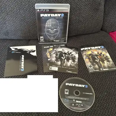 Like New Full++ Payday 2: Safecracker Edit PlayStation 3 PS3 $29, View more