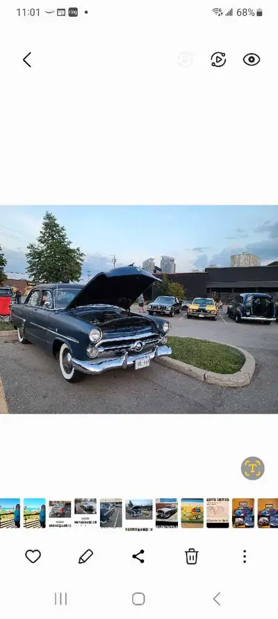 1952 ford customline 4 door, original flat head v8 and standard transmition.the Cromer is in excelle...