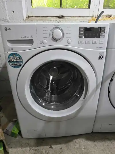 OAKVILLE! - Like New LG 27" White Frontload Stackable Washer CAN, View more