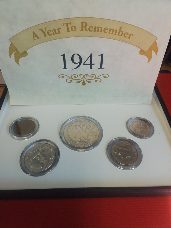 1941 A Year To Remember coin set in Arts & Collectibles in Mississauga / Peel Region