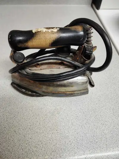 Vintage  Electric iron, View more