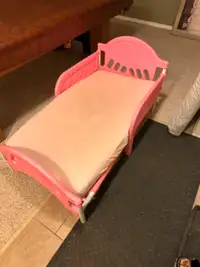 Plastic kids (girls) bed