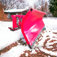 Tractor Snow Plow with a 7ft Clearing Width