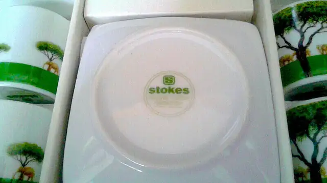 Stokes Demi Tasse/Tea Set (New)62863729039489123