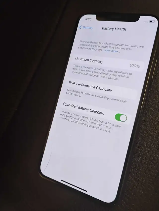 iPhone XS 256GB 100% in Cell Phones in Markham / York Region - Image 5