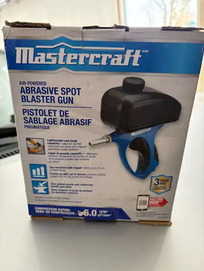 Mastercraft sand blaster , View more