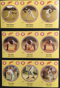 VINTAGE MONTREAL EXPOS - Zellers Pro Tips Cards