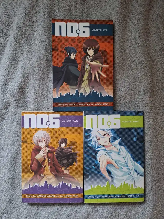 Manga No. 6 Volume 1, 2, & 8 in Comics & Graphic Novels in Kingston - Image 2