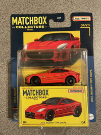 Matchbox collector premium Jaguar F Type hot wheels size