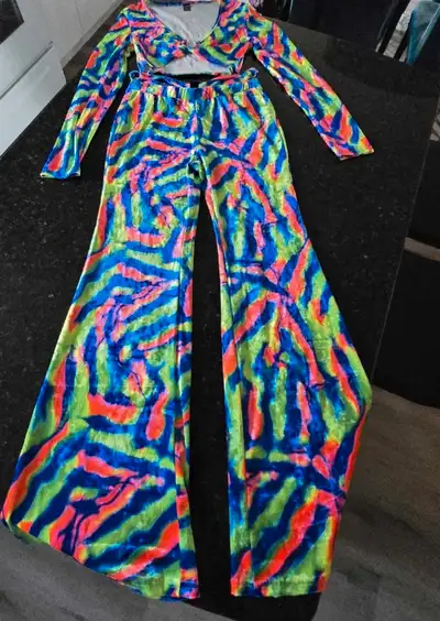 Retro 70s Neon Costume, View more