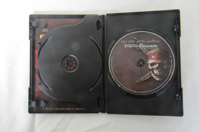 Pirates of the Caribbean DVD The Curse of the Black Pearl 2-Disc in CDs, DVDs & Blu-ray in Cole Harbour - Image 3