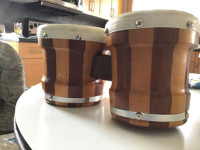 Multi Wood Bongo Drums