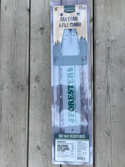 Forester 18" Chainsaw Bar & Chain – Fits Stihl Models, View more