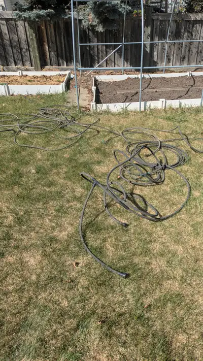 Everything works, not sure exactly how long, probably around 30 ft