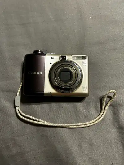 Canon PowerShot A1000 IS 10.0MP Digital Camera Brown Gold, View more