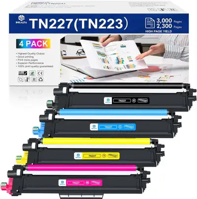 NEW: Toner Cartridge for Brother TN227 & TN223, View more