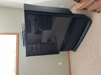52" vintage Sony TV and Display case for free