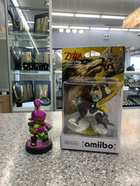 Zelda Twilight Princess & Splatoon Amiibo