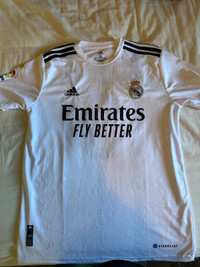 Real Madrid soccer jersey 