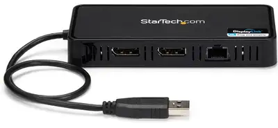 Laptop USB 3.0 Mini Dock - Dual Monitor USB-A Docking Station, View more