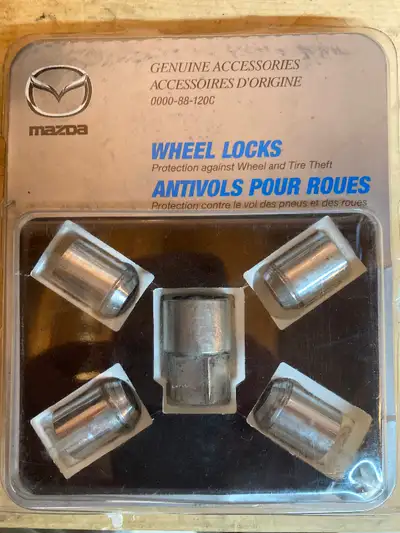 Mazda 0000-88-120C wheel locks