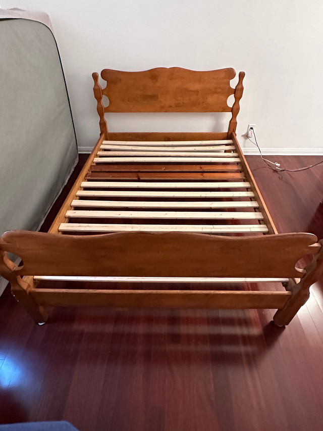 Solid Maple Bed by Imperial Loyalist. Full/Double in Beds & Mattresses in City of Toronto
