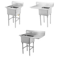 Stainless Steel Single Compartment Sink- Sizes Available