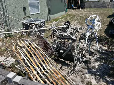 Free Pickup for Metal Patio/Garden Furniture and Scrap Metal, View more