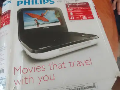 7 inch screen Philips Portable tv, View more
