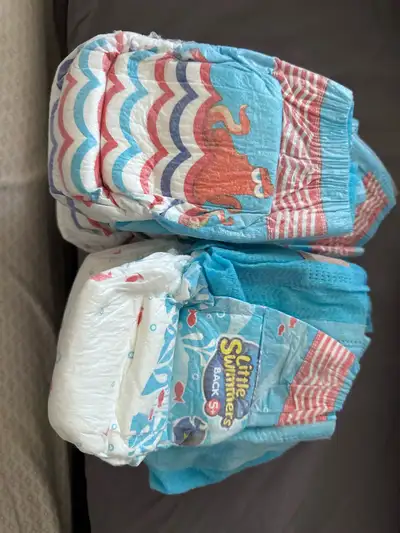 Get your little one ready for some splish-splash fun with these brand new Huggies Little Swimmers di...