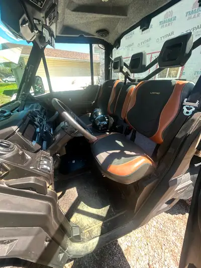 LIKE NEW! Fully loaded defender HD10 limited. Cab,heat,ac, tires and machine are like new. Warranty...