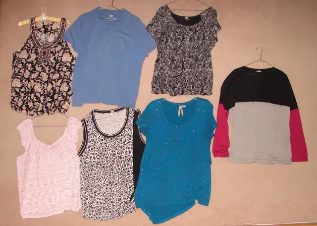 Ladies Tops - sz XXL, 1X, 2X in Women's - Tops & Outerwear in Strathcona County - Image 8