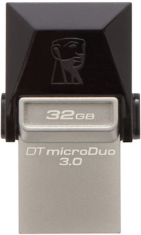 Kingston 32GB DT MICRODUO USB 3.0/ Micro USB OTG (DTDUO3/32GB)