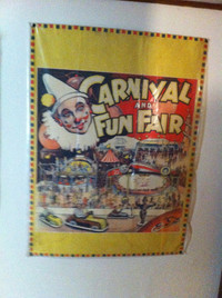 Vintage/Antique Circus Poster, Original, Colorful