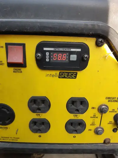 I have a generator for sale run on gas and propane we didn't use it much