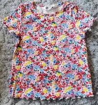 T-shirt côtelé NEUF pour fille de grandeur 2-4 ans de H&M

